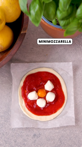 Mini-bloempizza's