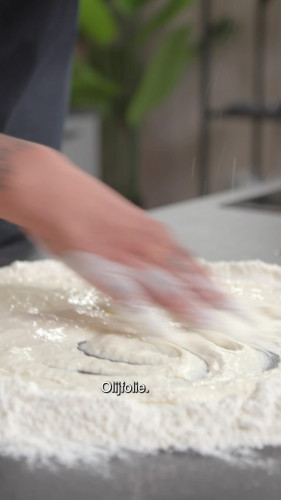 Pizza maken met London Loy