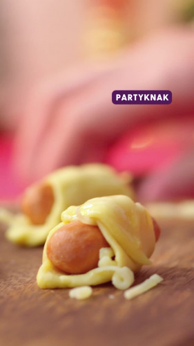 Bladerdeegknakworstjes uit de airfryer