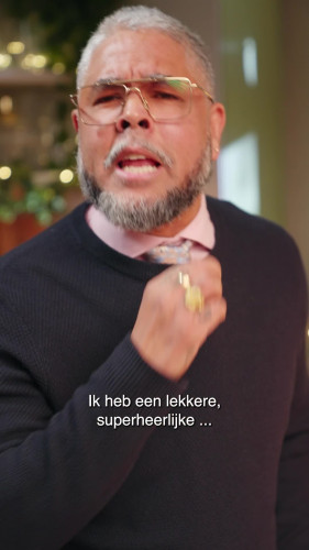 Bordje voor elkaar kerst London