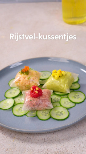 Rijstvel-kussentjes
