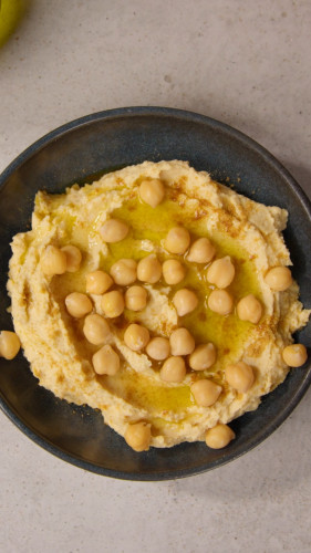 Zelf hummus maken