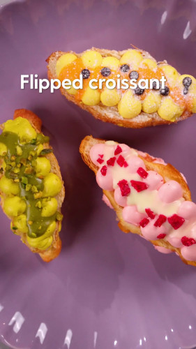 Lekker ding: Flipped croissants