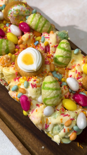 Easter egg rocky road