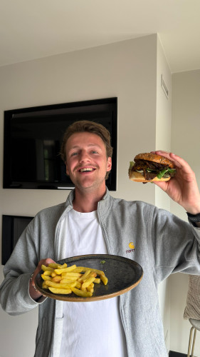 BBQ-hamburgers van LekkerSeb