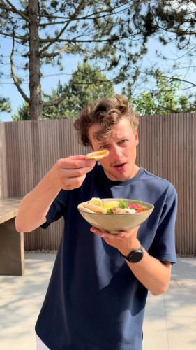Baba ganoush bowl van LekkerSeb