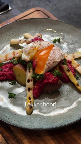 Salade van gegrilde asperges van Hugo Kennis