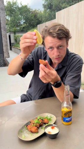 Serranoham kroketjes met aioli van LekkerSeb