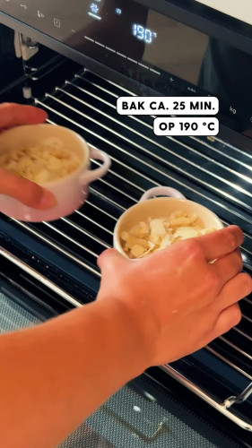Amandelcroissant baked oats