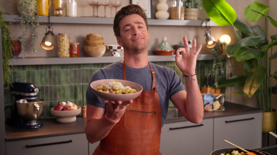 AH verspakket Culi's Keuze gebakken gnocchi met courgette, bloemkool en pecorino