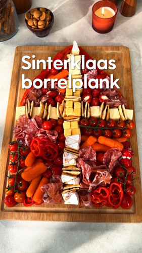 Sinterklaas borrelplank