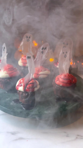 Spook cupcakes