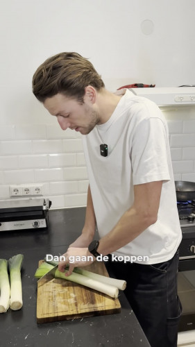 Preistamppot met kaasschnitzeltjes van LekkerSeb